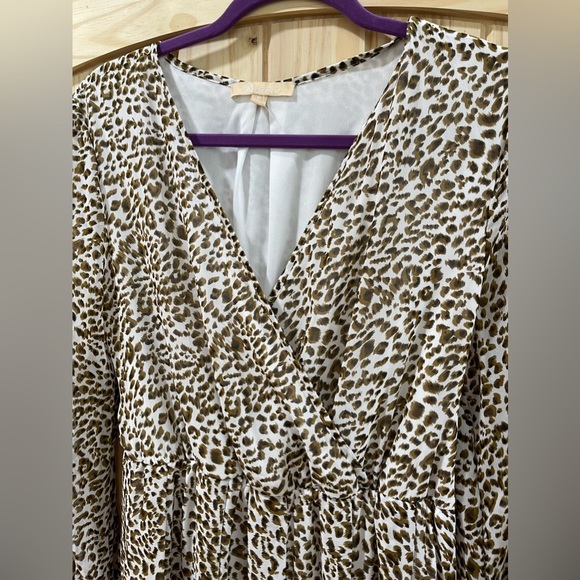 Cheetah print maternity dress / size medium - Picture 6 of 8